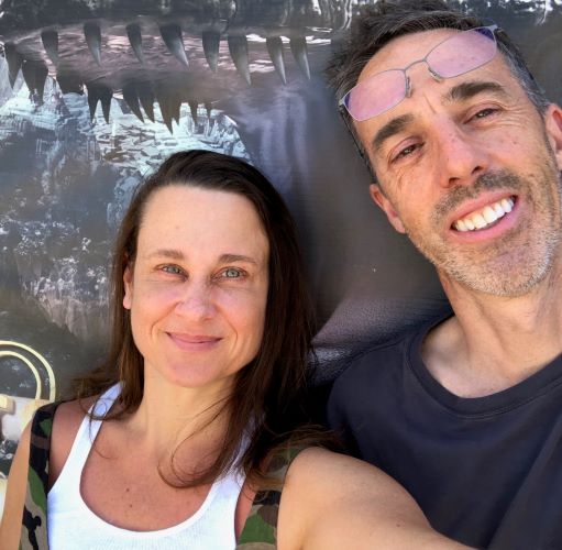 Dr. Simon Warren and his wife Kristi.